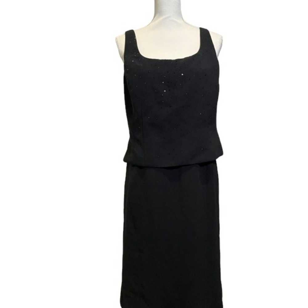 Jones New York Evening Ladies Black Dress - image 1