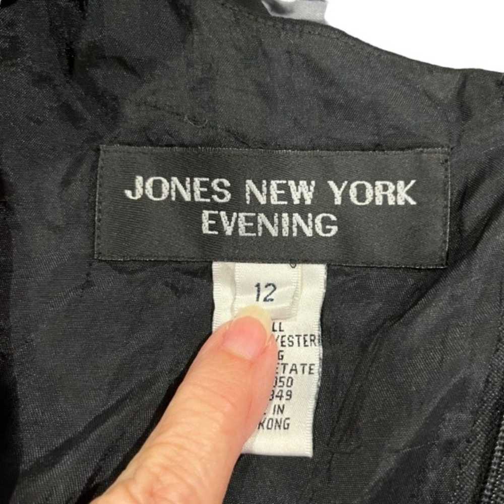 Jones New York Evening Ladies Black Dress - image 7