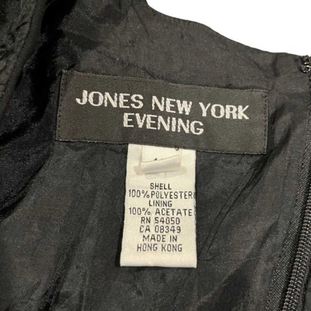 Jones New York Evening Ladies Black Dress - image 8