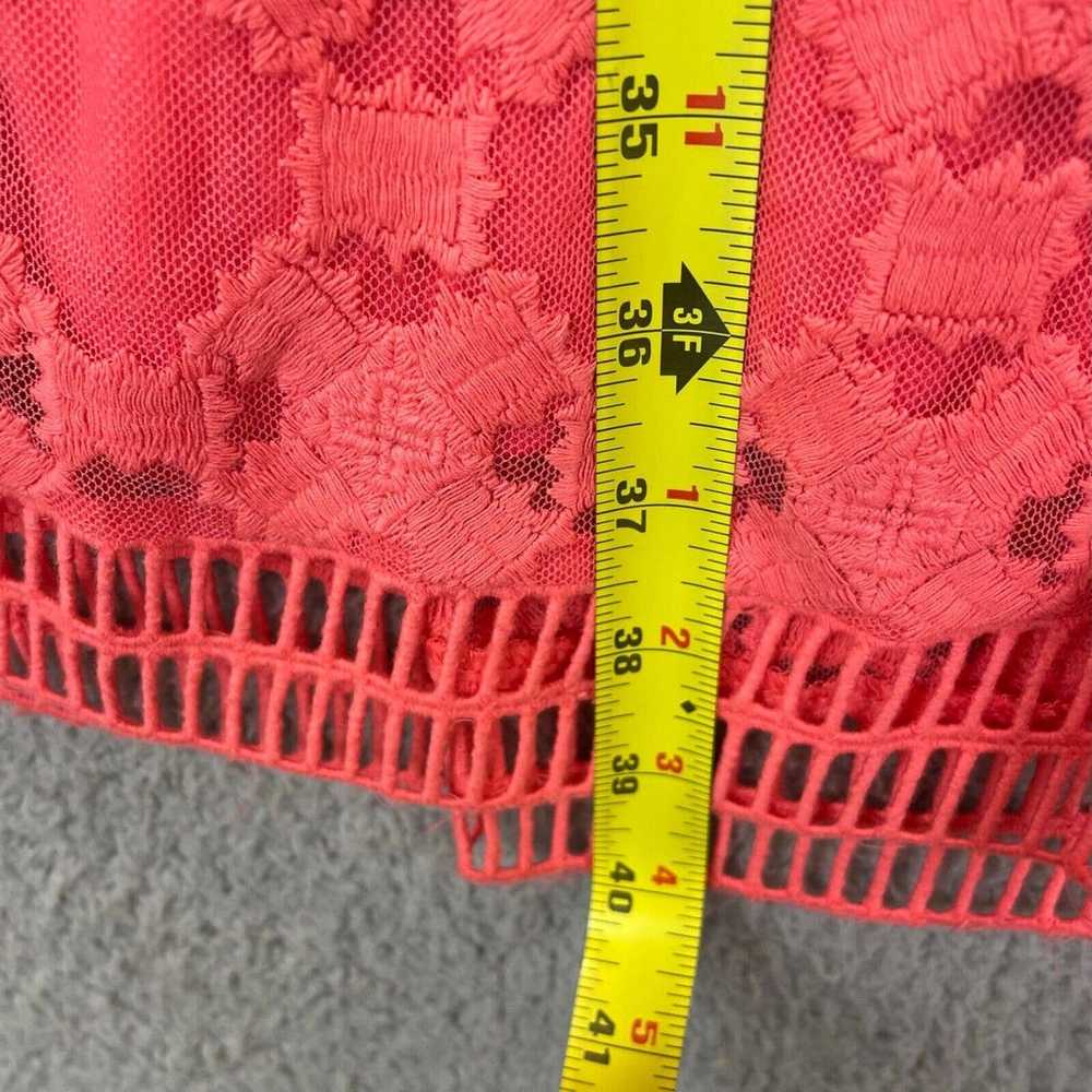 Sundance Lace Dress Womens 12 Mesh Lined Embroide… - image 9