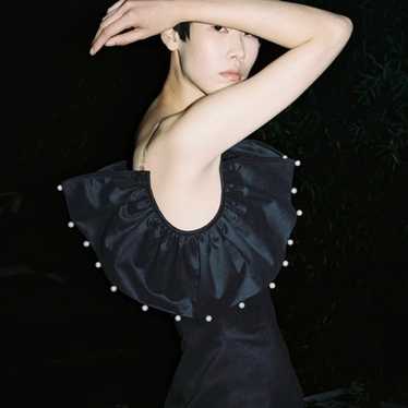 Simonett Miami FIRENZA mini black pearl dress