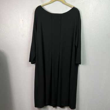 J. Jill Wearever Collection Black Long Sleeve V-Neck Stretch Knit Dress  Size M $44.99 This J. Jill Wearever Collection black long sleeve…