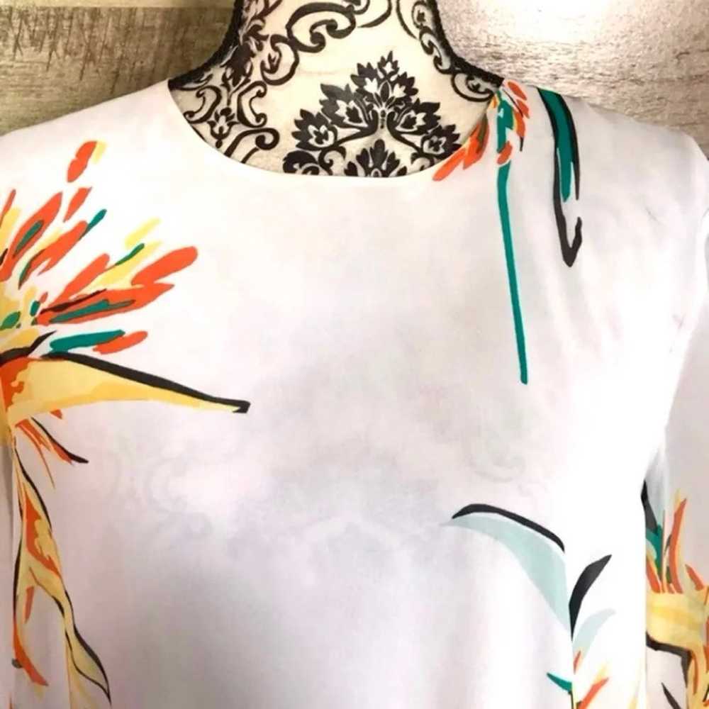 Eva Mendes Tropical Sheath Dress - image 3