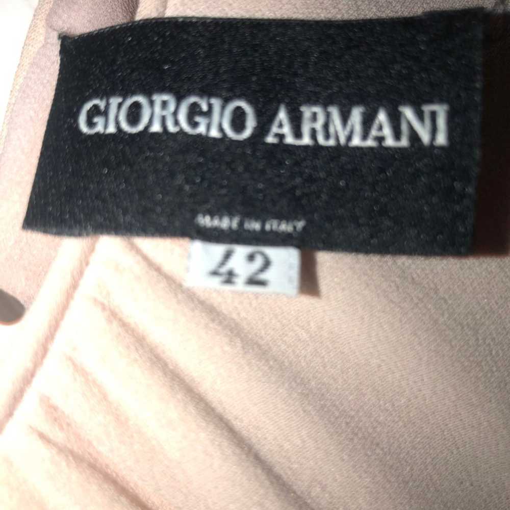 Baby Pink Giorgio Armani Couture Dress - image 5