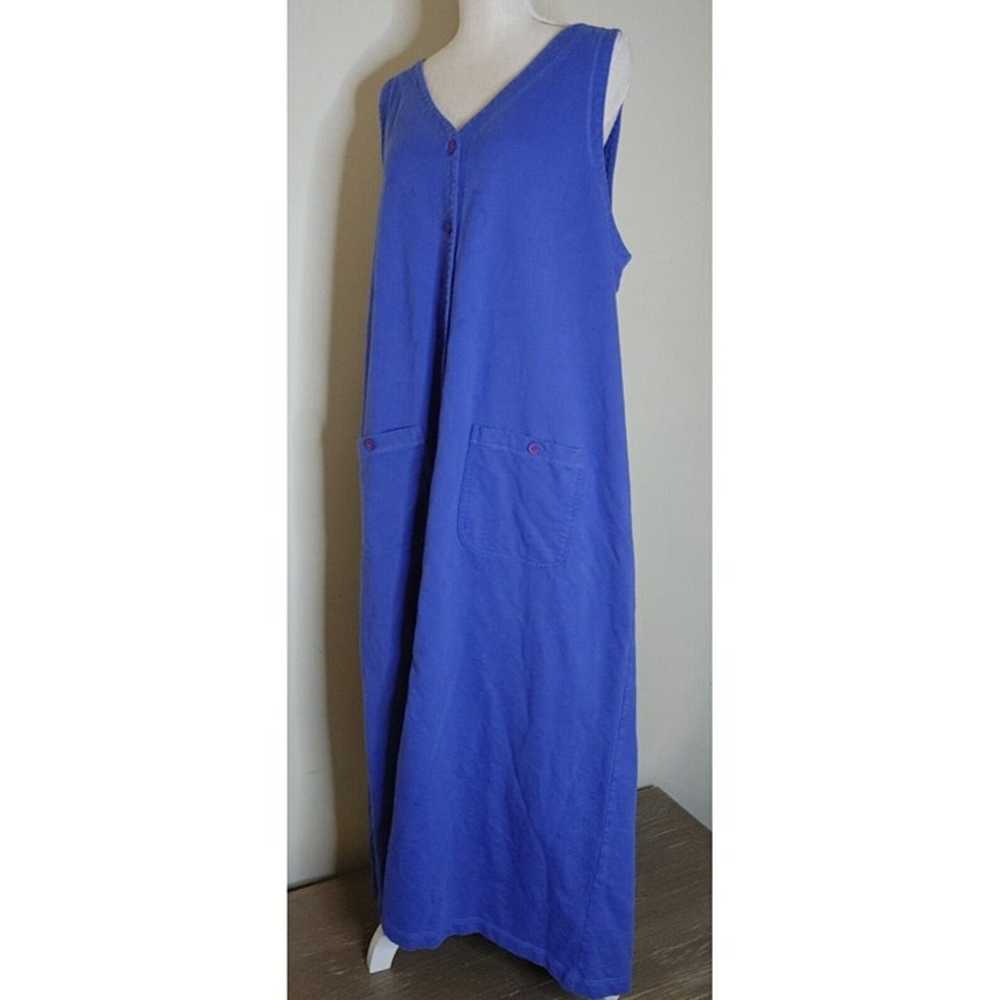 Nordstrom Maxi Jumper Dress Womens sz XL Jersey B… - image 3