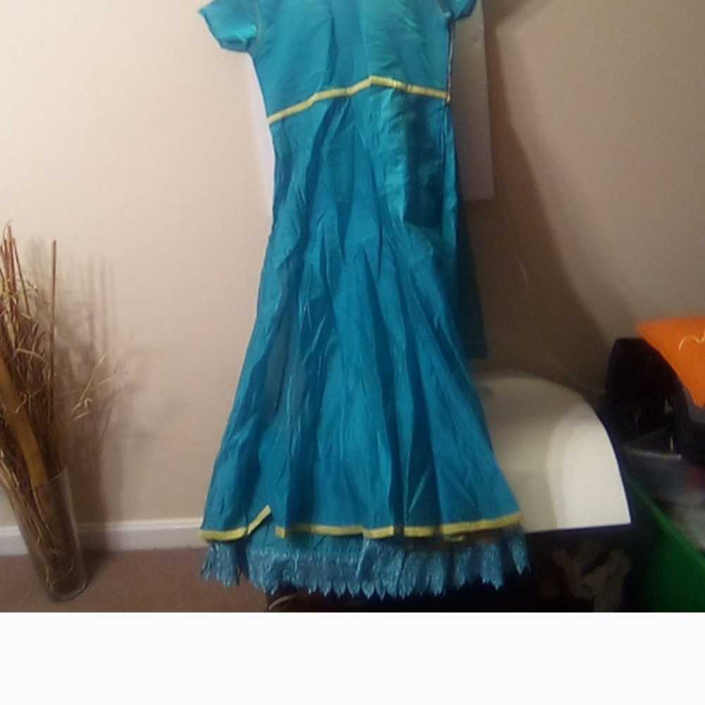 WOMAN INDIA DRESS UNBRANDED PRE-OWNED XL - image 2