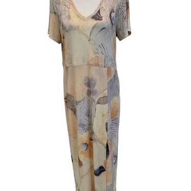 Carol Anderson Womans Sz XL Maxi Dress Large Arts… - image 1