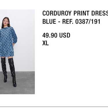 Corduroy dress - image 1