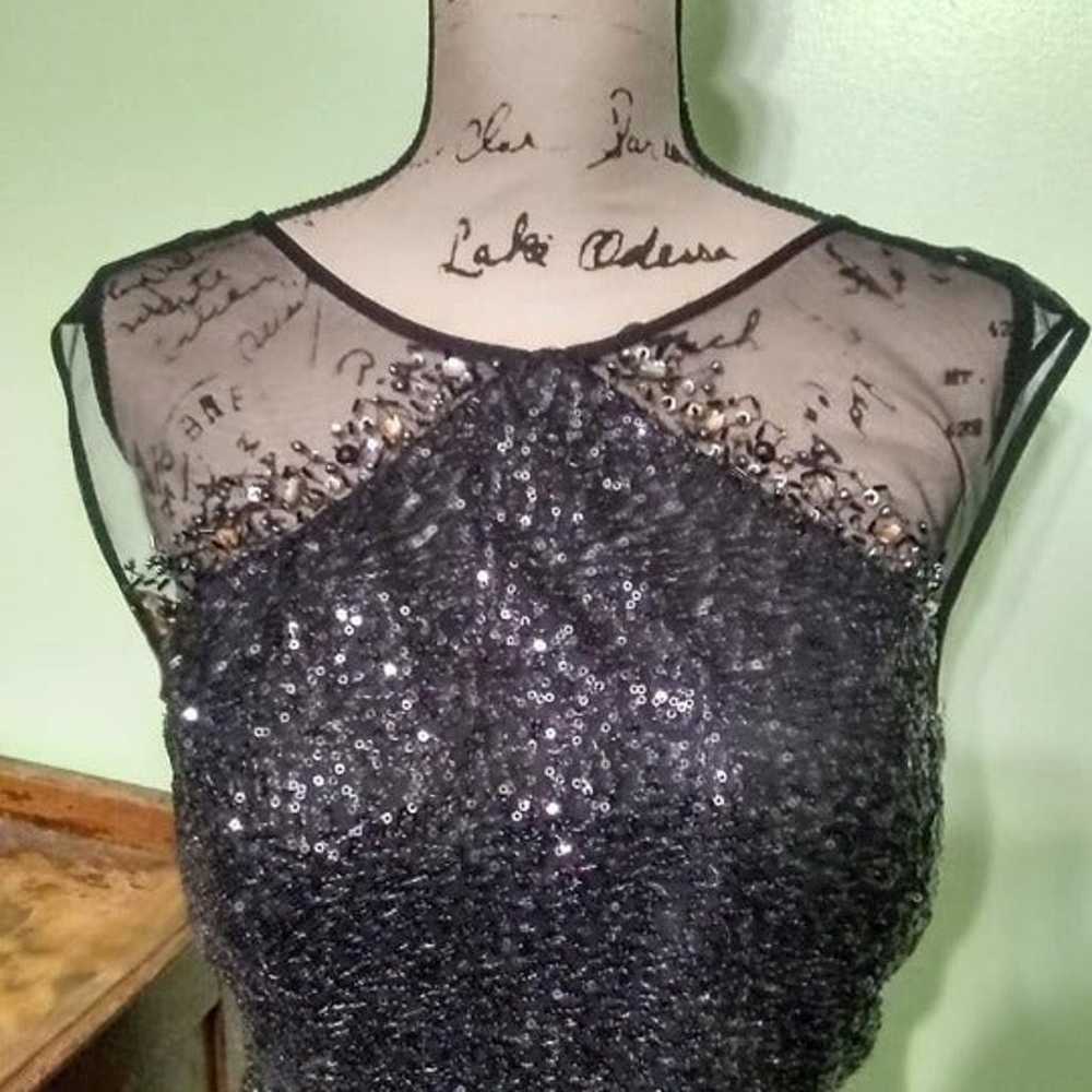 Black and Cooper Full Sequin Prom Dress - image 3