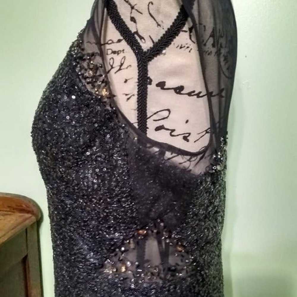 Black and Cooper Full Sequin Prom Dress - image 5