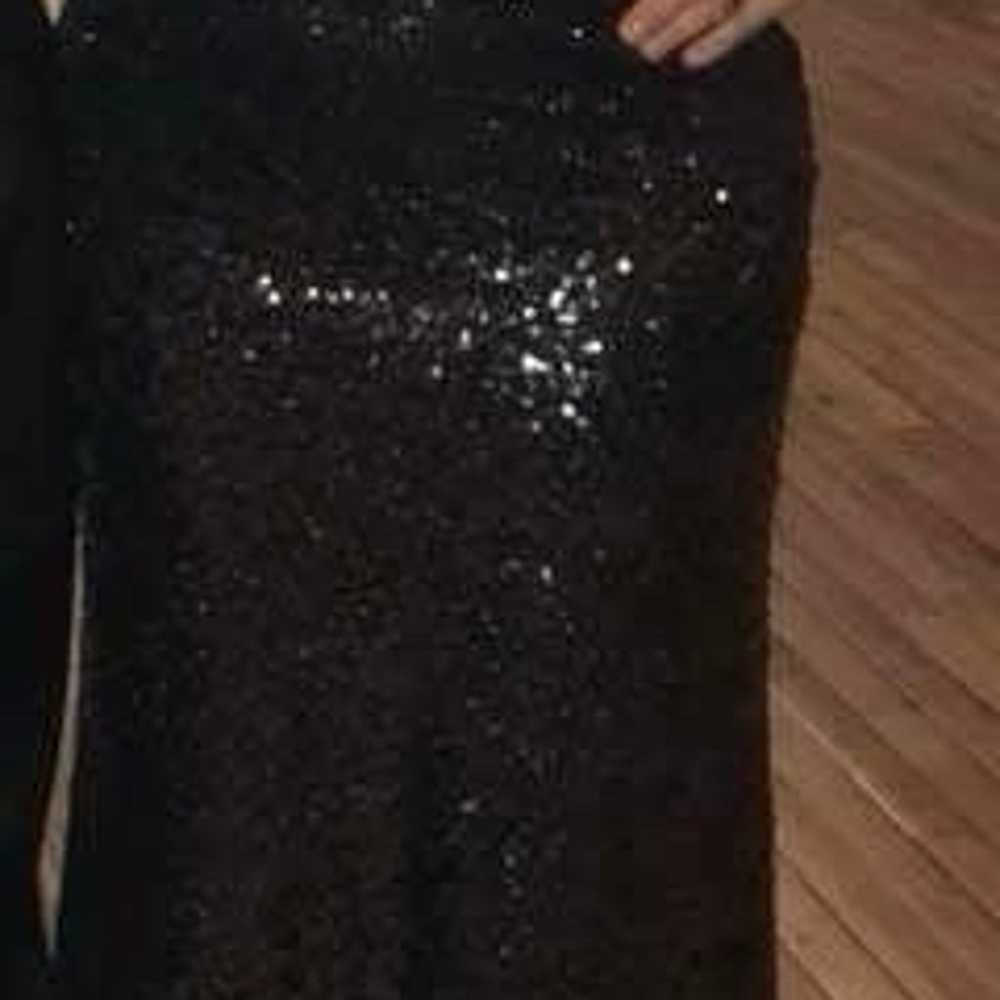 Black and Cooper Full Sequin Prom Dress - image 8