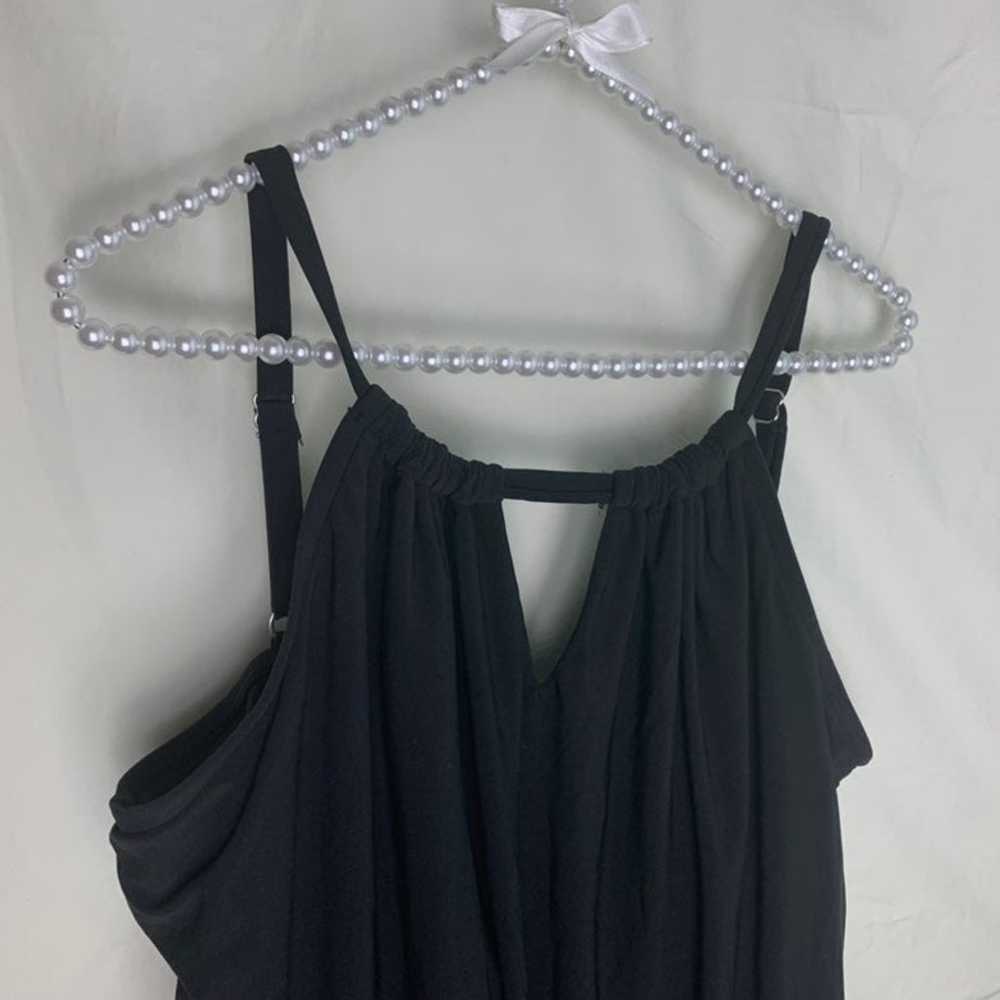 Black swim romper w/ pockets XL - image 4