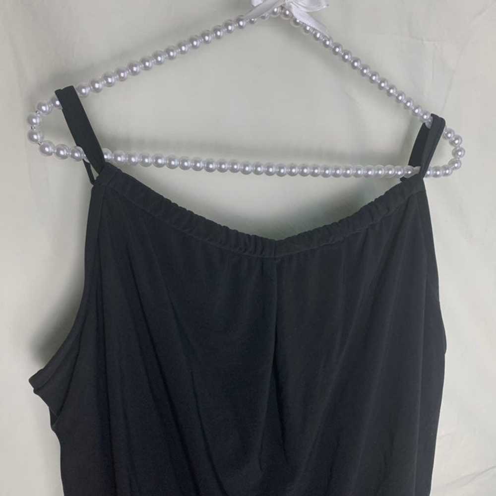 Black swim romper w/ pockets XL - image 5