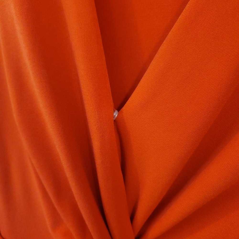 Eloquii Sz 18 Knot Front Pleated Skirt Midi Dress… - image 6