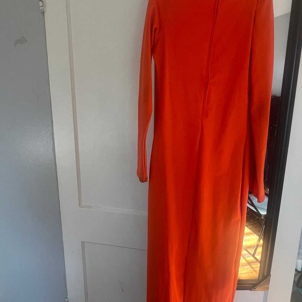 Orange Turtle neck dress from a black owed brand … - image 2