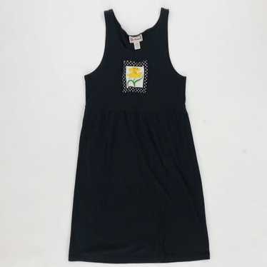 90s black dress outlet with white shirt