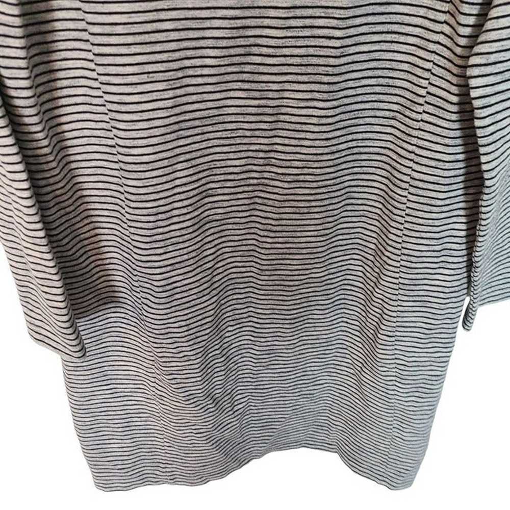 Duluth Trading Co Womens XL Gray Black Black Stri… - image 3