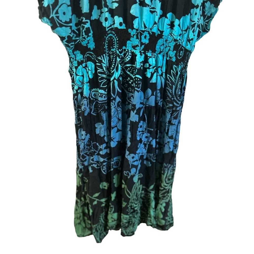 Phool Womens Size 2X Colorful Maxi Dress Vintage … - image 6