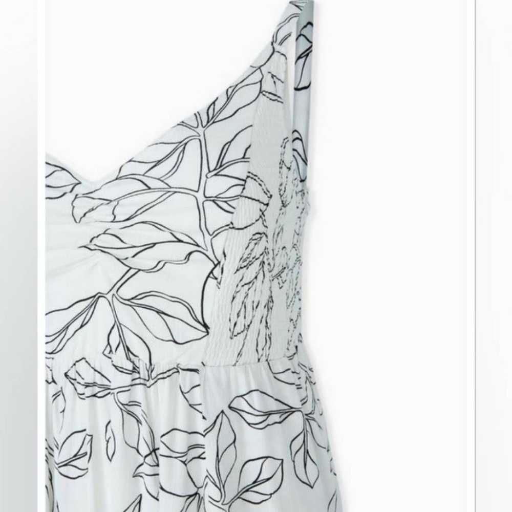 Torrid Lenny Smocked Sleeveless Leaf Midi Dress 1X - image 4