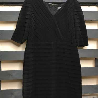 Adrianna Papell Size 20 Wide Black Dress
