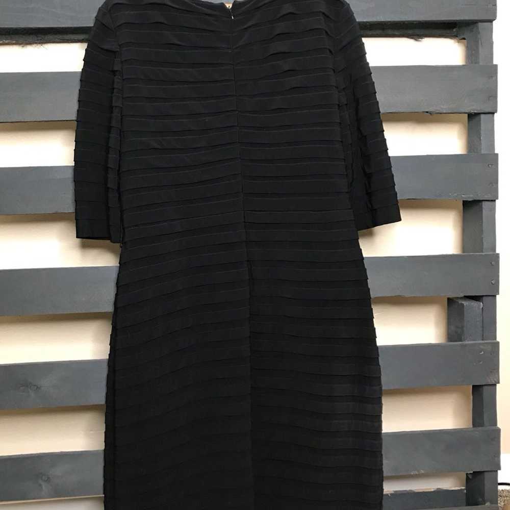 Adrianna Papell Size 20 Wide Black Dress - image 2