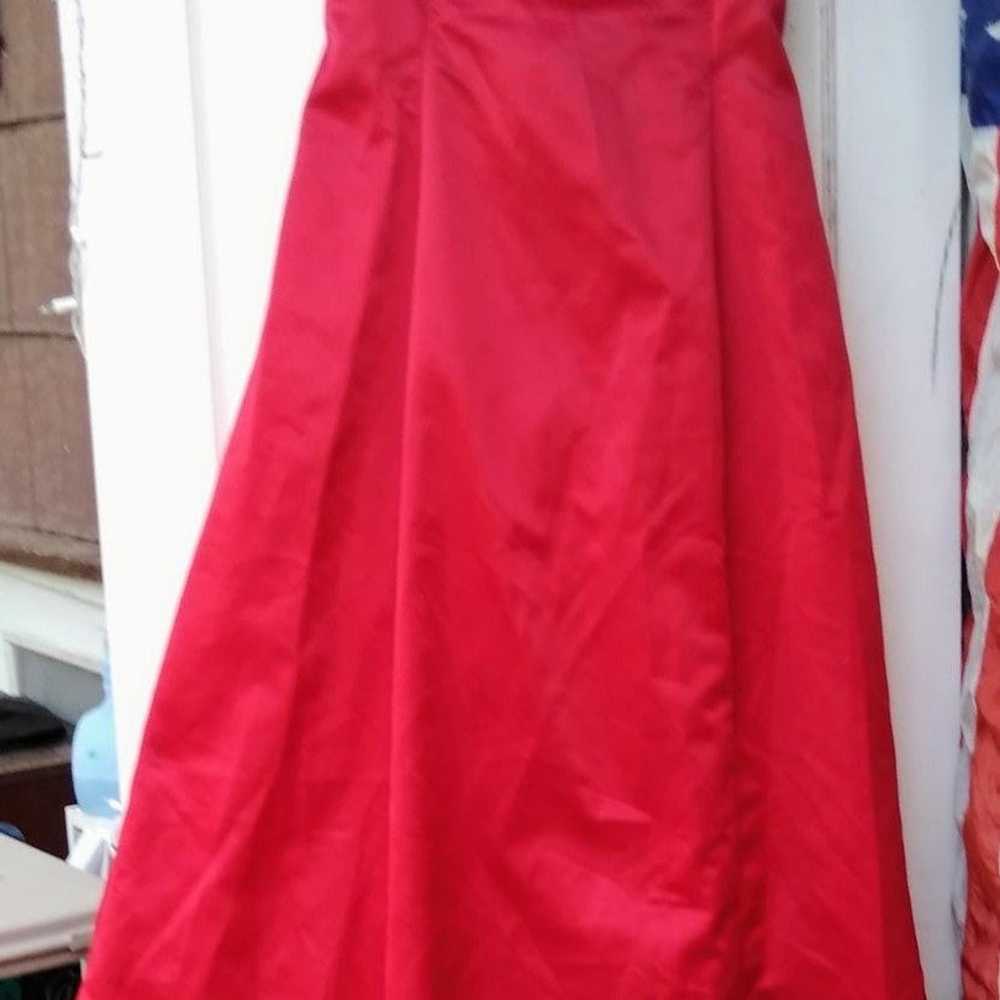 Cherry Red Plus Size Formal Gown - image 2