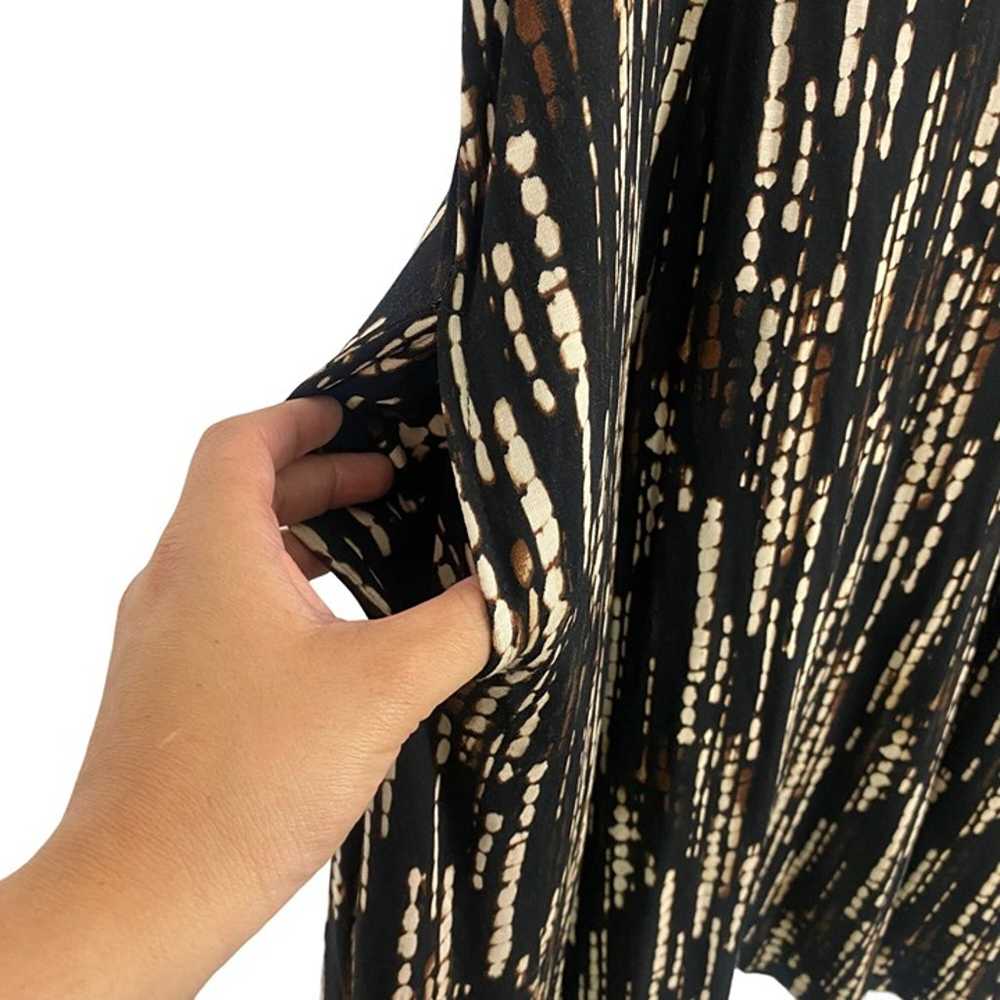 Torrid Super Soft Black Tie Dye Knit Jersey Dress… - image 10