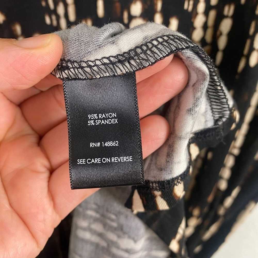 Torrid Super Soft Black Tie Dye Knit Jersey Dress… - image 11