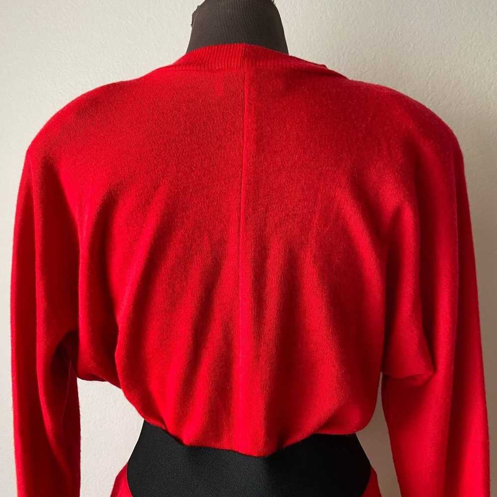 Benson & Smith sz 3XL  Vintage 80s wool sweater d… - image 7
