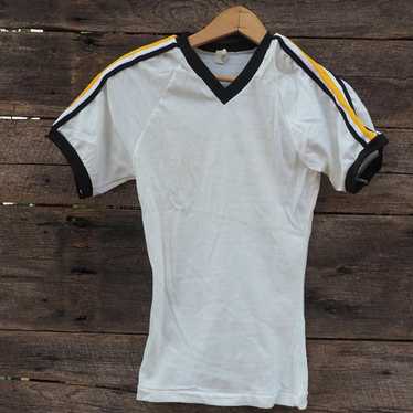 Bike Single Knit Short Sleeve T Shirt Size XS 198… - image 1