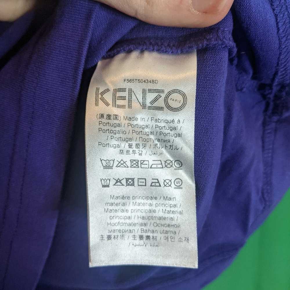 Kenzo purple logo sleeve t-shirt with tags - image 10