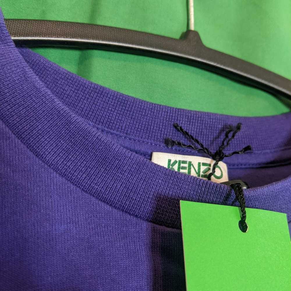 Kenzo purple logo sleeve t-shirt with tags - image 5