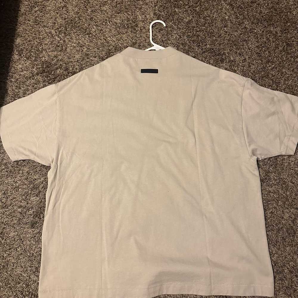 Fear of God Essentials Silver Cloud Tee FW23 - image 7