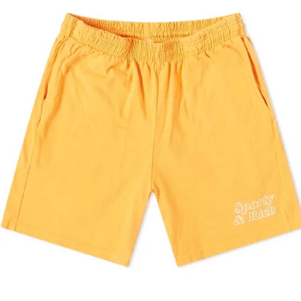 SPORTY AND  RICH FUN LOGO SHORT SZ S - image 4