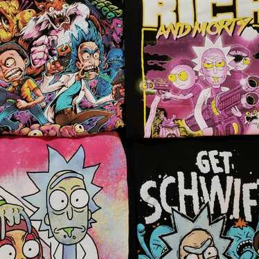 Rick and Morty 4 Shirt pack - image 1