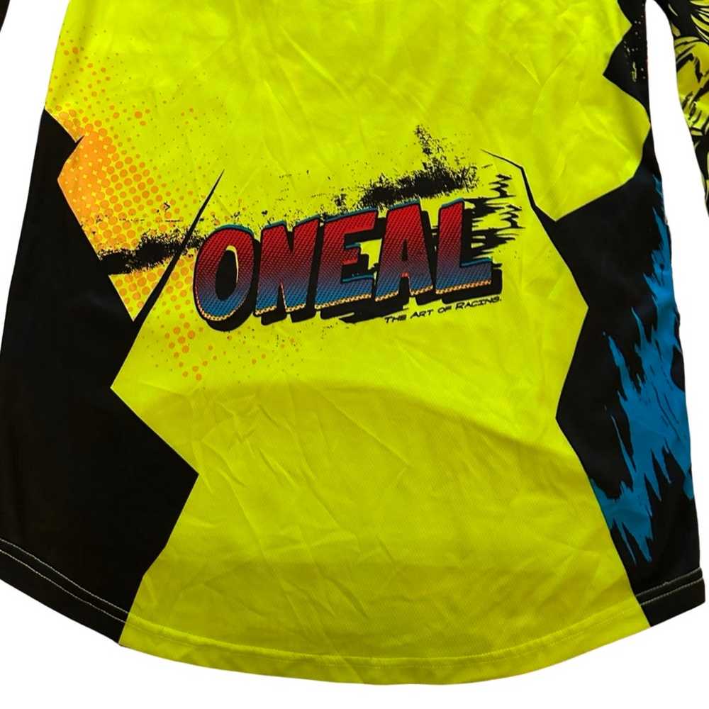 O'Neal Element Villain Neon Yellow Adult motocros… - image 5