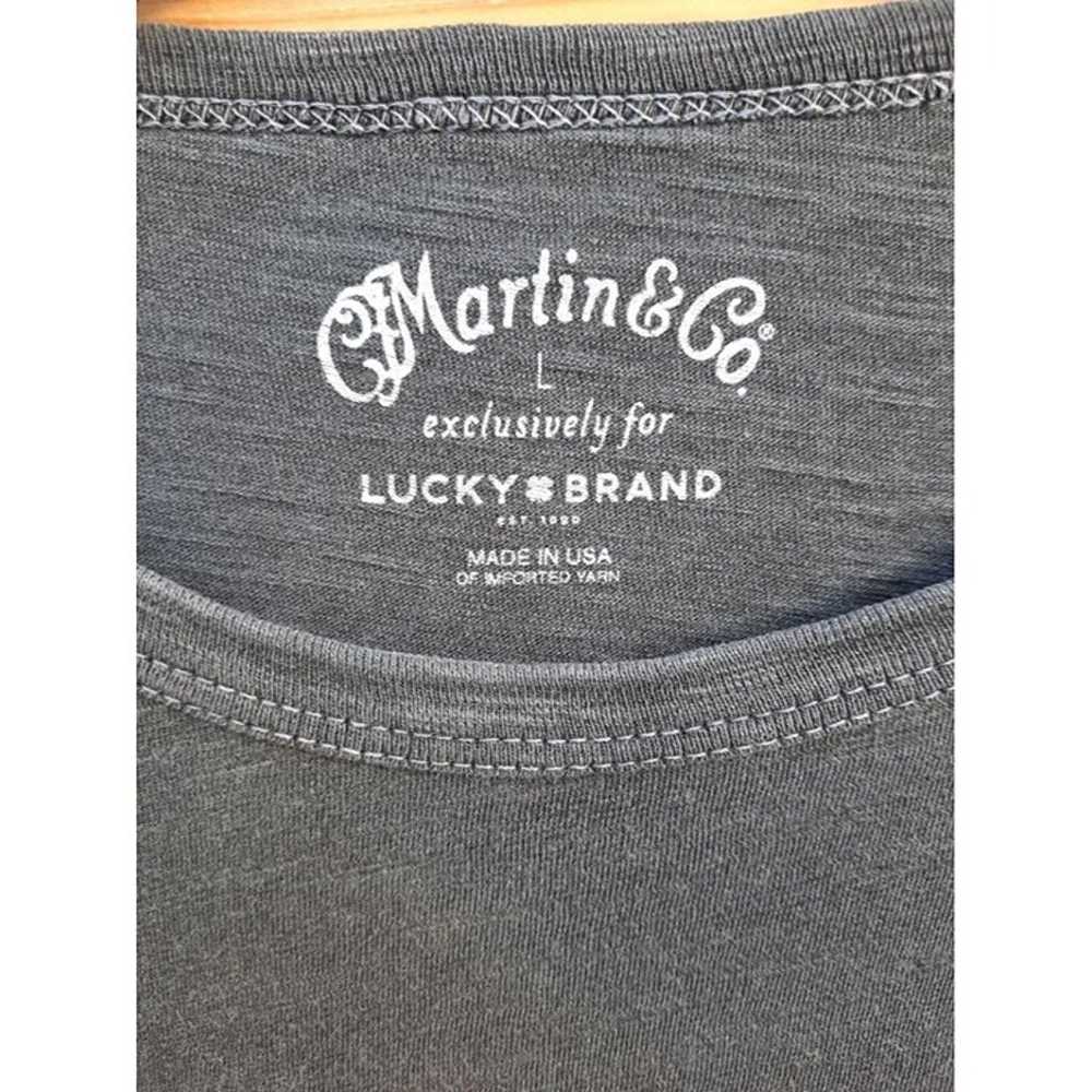 Lucky Brand Mens L Tshirt C.F. Martin & Co. Guita… - image 4