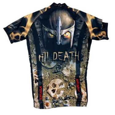 Warrior Till Death Bicycle CYCLING Jersey. Size 5… - image 1