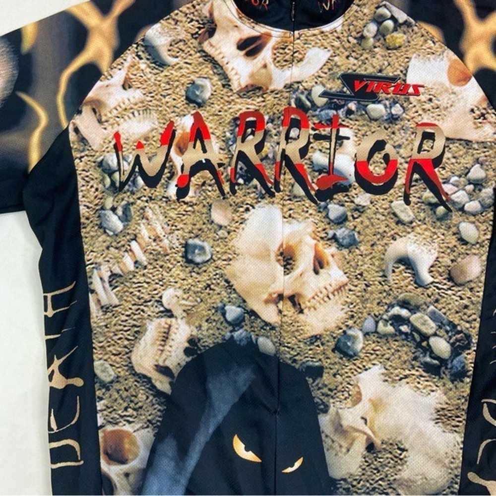 Warrior Till Death Bicycle CYCLING Jersey. Size 5… - image 4