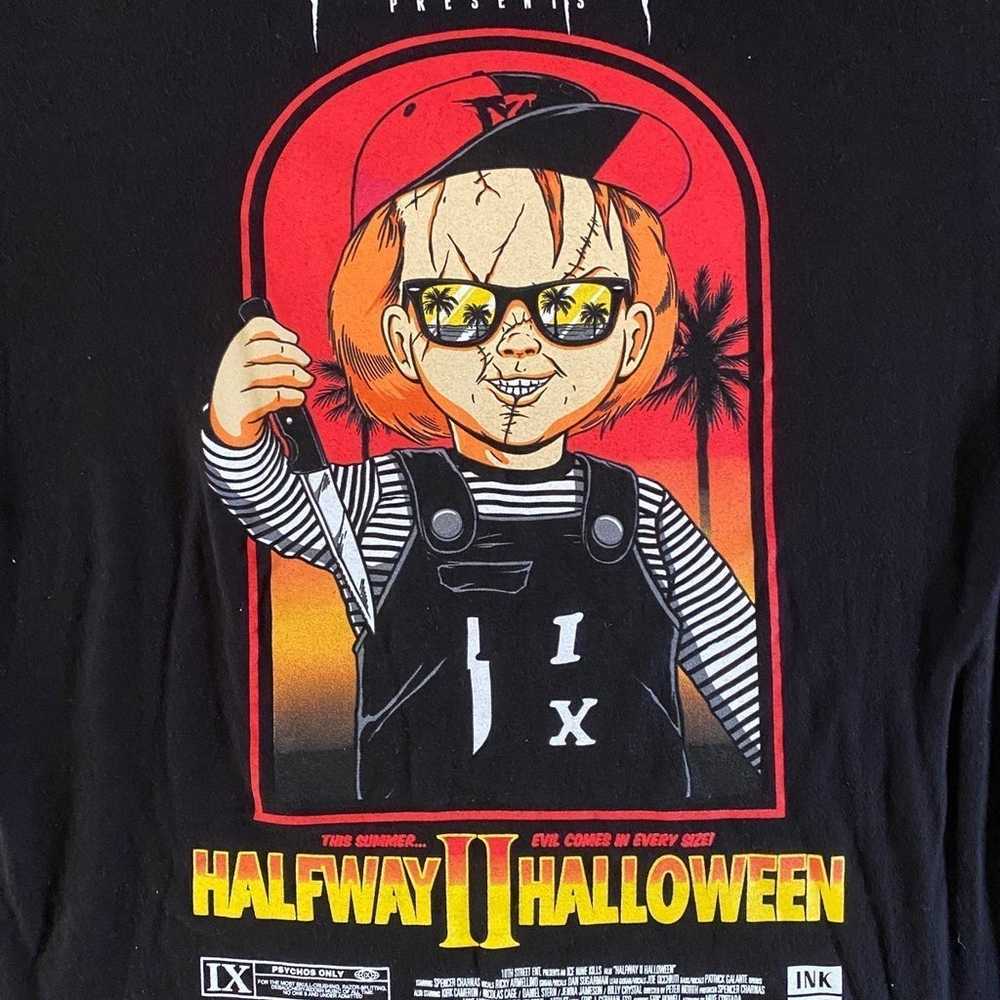 Ice Nine Kills halfway to halloween Chucky shirt - image 1