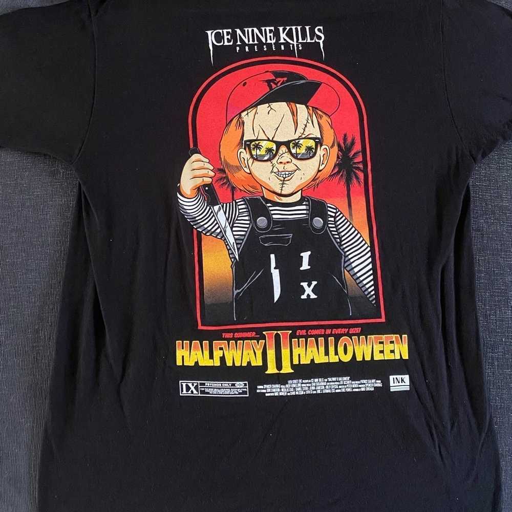 Ice Nine Kills halfway to halloween Chucky shirt - image 2
