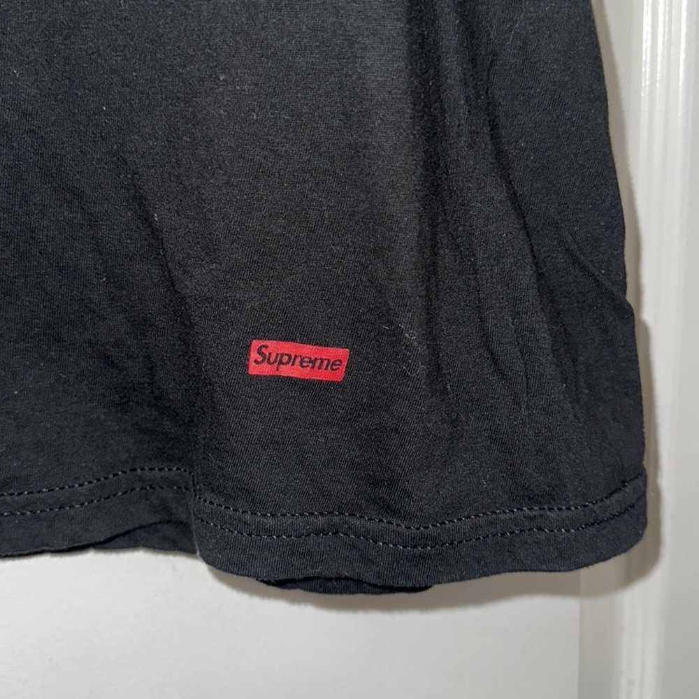 Hanes X Supreme Mens Crewneck Tagless Shirt - image 3