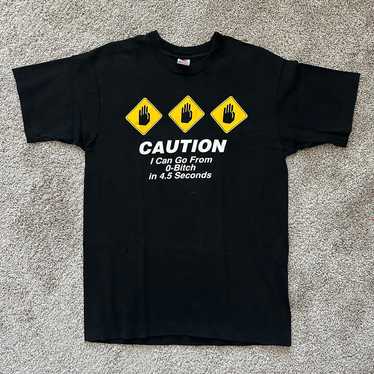 Vintage Caution shirt - image 1