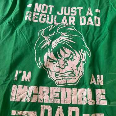 Marvel Incredible Dad Hulk shirt