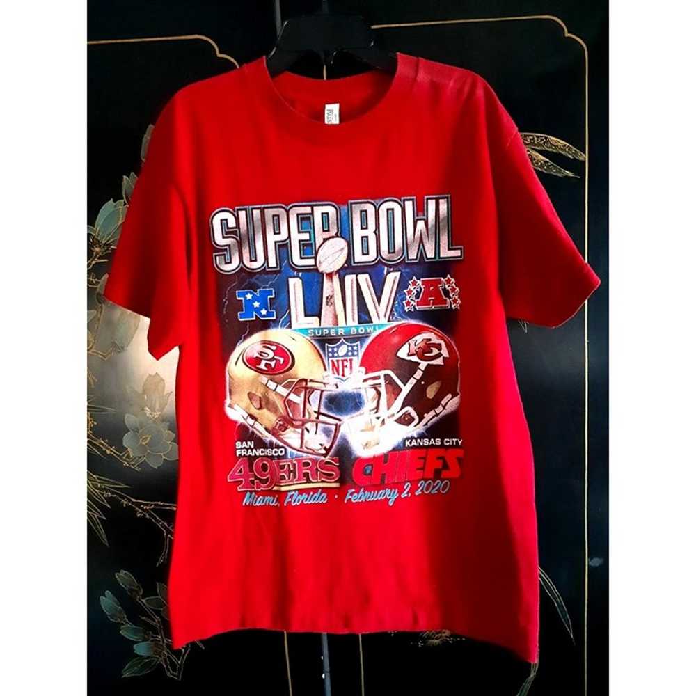 Mens Med Tshirt Super Bowl LVI SF 49ers vs Kansas… - image 3