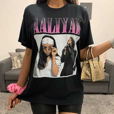Aaliyah graphic tee tshirt