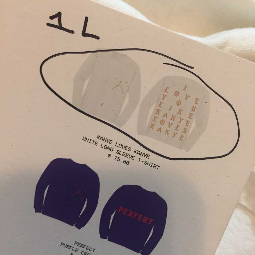 kanye la long sleeve - image 4