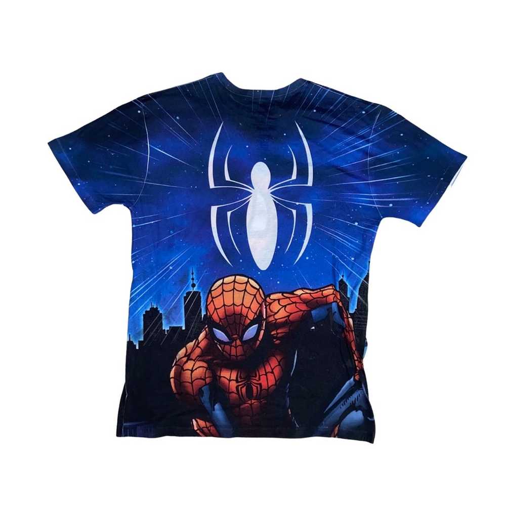 Vintage Spider-man Marvel Wrap Around T Shirt - image 2