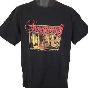 Portland Art Museum Stroganoff T Shirt Vintage 200