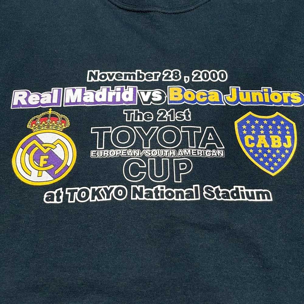 Boca Juniors vs Real Madrid Toyota Cup 2000 shirt - image 1